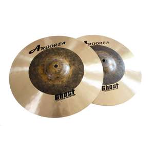 Platillos ARBOREA Serie <span class=keywords><strong>Ghost</strong></span>, Platillo de 10'', Hi-Hat de 14'', Crash de 16'', China de 18'', Ride de 20'', y Bolsa para Batería, Platillos Hechos a Mano - Product Image 3