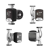 Pompa Sirkulasi Air Panas Otomatis Cerdas WDDM 180W Desain Baru Baja Tahan Karat 240V Pompa Booster Listrik untuk Rumah Tangga