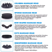 Appareil de massage corporel vibrant G5 pour salon de spa, équipement de beauté, élimination de la cellulite, machine amincissante avec 5 têtes