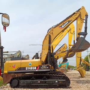 Excavatrice sur chenilles SANY SY485H d'occasion de haute qualité, modèle 2023, 48 tonnes, godet de 2,23 m, prix compétitif - Product Image 4