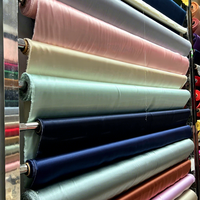 Tissu 100% Soie Satinée 19 Momme (81 GSM) Ultra-Luxe 114cm pour Robes, Blouses, Foulards et Tenues de Soirée