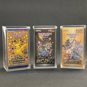 99% UV bảo vệ acrylic Elite huấn luyện viên hộp hiển thị trường hợp cho Pokemon etb Booster bó đóng cửa từ bộ sưu tập hộp lưu trữ - Product Image 3