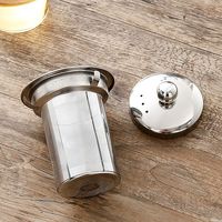 Théière en verre borosilicate résistant à la chaleur, design moderne à base carrée, infuseur, écologique, transparent, en acier inoxydable, vente en gros d'usine