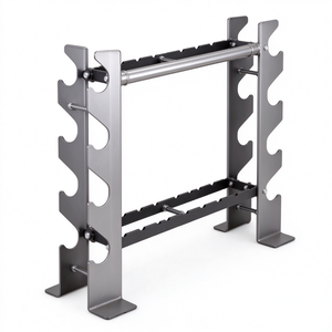 Support de rangement pour haltères à 3 niveaux, en acier allié, pour salle de sport commerciale - Product Image 1