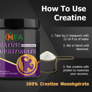 OEM Buy Bulk High Quality <b>Creatine</b> Monohydrate Powder Contains <b>Creatine</b> Monohydrate for Adult Muscle Building Support 60 Count - Product Image 3