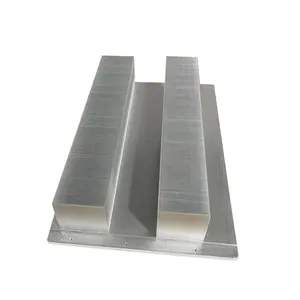 Winshare 열 주문 알루미늄 합금 냉각 장치를 위한 높은 정밀도 CNC 기계로 가공 Skived 탄미익 열 싱크