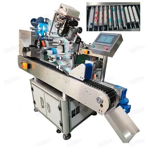 Fabrieksprijs Horizontale Automatische Etiketteermachine Voor 16Ml Kleine Fles/Buis Met Datumprinter
