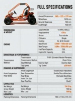 Buggy arenero de 120 cc y 4 tiempos a gasolina con transmisión por cadena, Go Kart todoterreno de 4 ruedas para adultos y niños, para conducción al aire libre