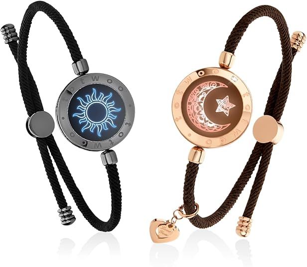 Sweetheart gifts Sunmoonrope-black rose gold