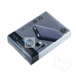 Customized Glossy <strong>Silver</strong> Paper Display <strong>Box</strong> for Consumer Electronics Packaging Solution for Electronics Products - Product Image 6