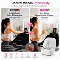 Alat Klik Jari untuk TikTok, Menggulung Video, Membaca E-book, Pengontrol Kamera Jarak Jauh