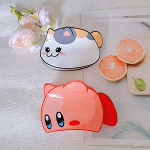 2025 весенние акриловые заколки для волос с животными милые пастельные Мультяшные аксессуары для волос для девочек женские милые кавайные заколки для волос оптом - Product Image 4