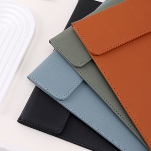 Chất lượng cao A4 tập tin thư mục PU giấy chứng nhận Túi pouch tài liệu Nhận hợp đồng chủ lưu trữ trường hợp với từ Snap đóng cửa - Product Image 5