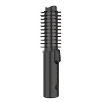 Brosse Coiffante Chauffante Sans Fil Démontable Double Usage en Céramique Ionique, 3 Couleurs au Choix, Anti-Brûlure, LED, Portable, pour Maison et Hôtel