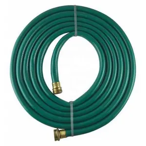 Plastic Discharge Hose Flexible Conduit Tube Customized Color / Size PVC Garden Water Hose Pipe With Connector Reel