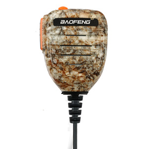 Baofeng Handheld <b>Microphone</b> For Walkie Talkie With 2 Pin Connector Camouflage Design Communication Accessory - Product Image 2