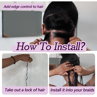 Extensiones de Cabello Humano de Doble Trama, Ondulado, de Una Sola Pieza, Virgen Sin Procesar, Negro Natural, Venta al Por Mayor Directo de Fábrica