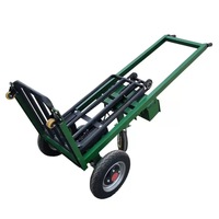 Apilador Eléctrico de Palets Totalmente Eléctrico con Carga de 300 kg para Manipulación en Construcción, Carretilla Eléctrica Tiger Autopropulsada con Elevación Automática para Almacenamiento