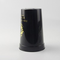 Gobelets de stade réutilisables personnalisés en plastique de 22 oz (660 ml), portables, pour mariages, fêtes et événements, qualité alimentaire.