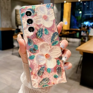 Nuevo diseño Blue Ray Oil Paint Flower Phone Case para <span class=keywords><strong>Samsung</strong></span> <span class=keywords><strong>Z</strong></span> <span class=keywords><strong>Fold</strong></span> 3 <span class=keywords><strong>4</strong></span> 5 Pantalla plegable Imd Women Phone Cell para <span class=keywords><strong>Samsung</strong></span> - Product Image 2