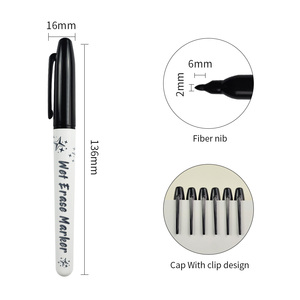 Kh2866 New Arrival Ướt Xóa Cho Mực Tùy Chỉnh Màu Đen Bảng Trắng Xóa Bút Đánh Dấu - Product Image 3