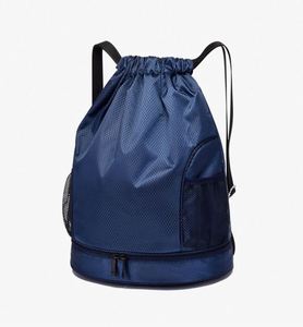 Oem Oxford Waterproof Bag Zipper Pocket Light Bagpack Casual Sports Knapsack Drawstring <b>Backpack</b> Bag - Product Image 2