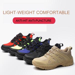 الأزرق نمط جديد ضوء الوزن أحذية أمان أحذية العمل - Product Image 4