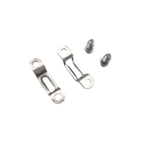 Stainless Steel Concealed Connector For Panel Furniture Cabinets Hole Free Quick Install Fasteners Furniture Connectors - Product Image 1