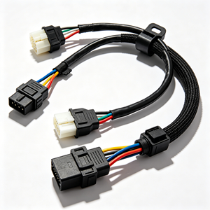 Custom Communication Wire Harness Assembly Data Transmission <b>Cable</b> Harness <b>RJ45</b> Connector for Networking Systems OEM - Product Image 1