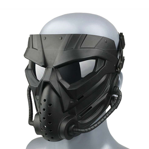 Ensemble <span class=keywords><strong>casque</strong></span> tactique et masque de protection intégrale avec lunettes anti-buée détachables, masque pour <span class=keywords><strong>casque</strong></span> rapide - Product Image 6