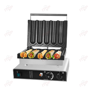 Machine à gaufres électrique commerciale antiadhésive 110V/220V pour wraps de poulet, gaufres bulles, gâteaux et boules croustillantes - Product Image 3