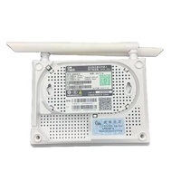 ONU GM220-S Bekas 1GE+3FE+1VOIP+WIFI XPON EPON GPON Antarmuka Bahasa Inggris Modem Fiber Optik FTTH