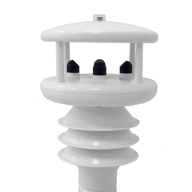 Oem Rs485 Sdi12 Mini Photovoltaic Meteorological Ultrasonic Automatic Compact Wind Air Temp Smart Agriculture Weather Station