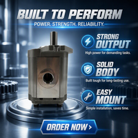 Seri Zhengquan CBF pompa roda gigi hidrolik pompa minyak Aluminium tekanan tinggi pompa tekanan Booster Gear Transfer pompa industri CTO