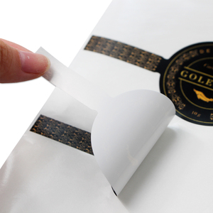 Tùy Chỉnh Dính Nhãn Giả Hiển Nhiên Bằng Chứng Sticker Vàng Lá Không Thấm Nước Caviar Perse Jar Tin Nắp Con Dấu Bao Bì An Ninh Nhãn - Product Image 5