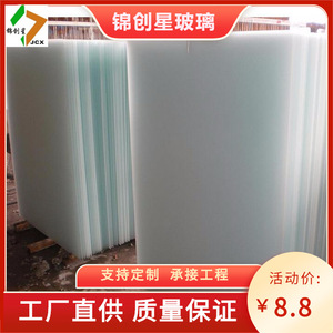 Verre trempé givré 3mm-30mm plat haute résistance, design minimaliste pour la décoration - Product Image 3