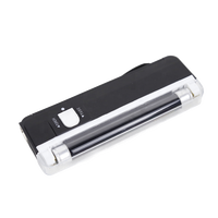 DC-01 Portable 4W UV lampe de poche argent billet Checker 2 en 1 détecteur de monnaie sécurité poche Bill détecteur