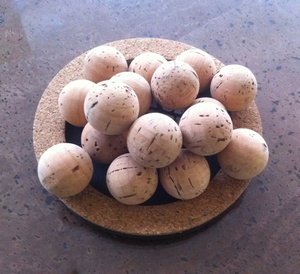LEECORK Perles flottantes de pêche en liège Boules de liège de pêche à la carpe pour les appâts Pop Up B oilies - Product Image 4
