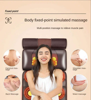 Matelas de massage chauffant et vibrant électrique 2025 pour le dos et le corps entier, idéal pour la maison et le bureau, réglable