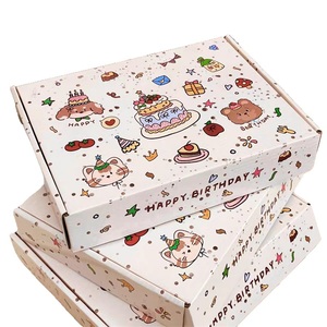 Boîte d'expédition pliable en carton ondulé de bonne qualité, colorée, avec taille personnalisée pour l'expédition - Product Image 3