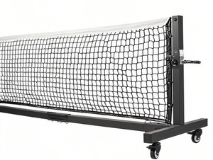 KEAYEE <strong>High</strong> <strong>Quality</strong> <strong>Portable</strong> 22 Ft Movable <strong>Pickleball</strong> Mesh Post With Wheels Customizable Logo For Sports Use - Product Image 6