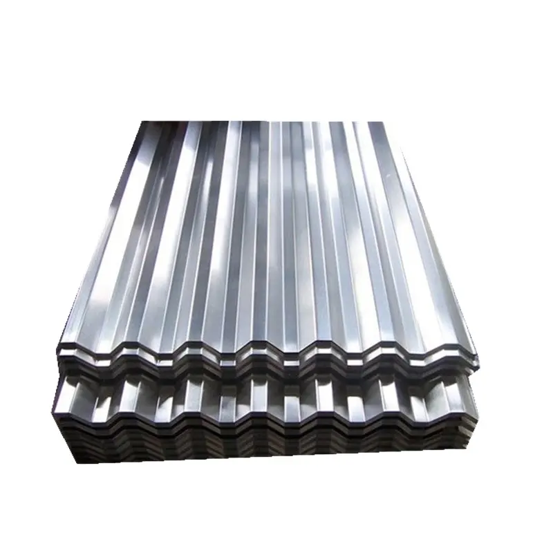 Hot selling Z100 Z275 4x8 inch Galvanized Steel Roofing Metal Sheet GI Corrugated Iron Sheet for Swimming pool covers