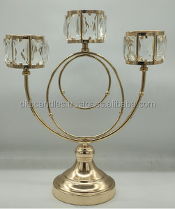 Nuevos Artículos: Portavelas Metálicos Dorados sin Llama, Económicos, para Centros de Mesa de Boda y Decoración del Hogar en Pascua - Product Image 4