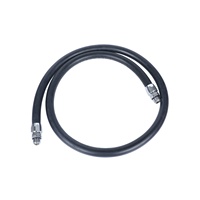 Tuyau en caoutchouc de distribution de carburant TDW pour station de pompe à essence Certifié ATEX fonctionnant pour l'essence en aluminium à l'huile
