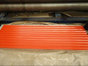 Hojas de techo corrugado de aluminio de 0,3mm <span class=keywords><strong>Precio</strong></span> Hoja de techo corrugado recubierta de color. - Product Image 3