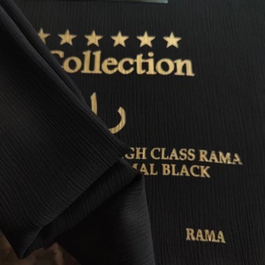Sedra Dệt Dubai Nhật Bản Vải Trang Phục Chính Thức Màu Đen Viscose Zoom Nida <span class=keywords><strong>Yoryo</strong></span> Vải Rama Fursan Abaya Dệt Vải - Product Image 4