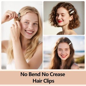Barrettes à <span class=keywords><strong>cheveux</strong></span> françaises en acétate, clips de <span class=keywords><strong>maquillage</strong></span> sans pli, barrettes personnalisées avec logo, pinces à franges, barrettes à <span class=keywords><strong>cheveux</strong></span> sur mesure - Product Image 3