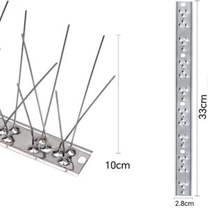 Groothandel Goedkope Ss304 <span class=keywords><strong>Bird</strong></span> Spikes Anti-Duif Home Afschrikmiddel Hoge Kosten Prestatie Outdoor Dierontwerp Voor Gebruik Op De Boerderij - Product Image 2