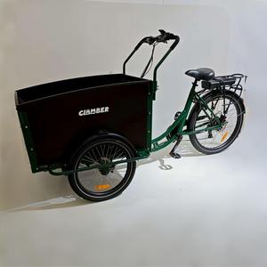 Vélo cargo électrique pour transporter des marchandises pour enfants Animaux <span class=keywords><strong>de</strong></span> compagnie pour faire la navette Pique-nique Shopping Améliorer la relation entre les membres <span class=keywords><strong>de</strong></span> la famille - Product Image 1
