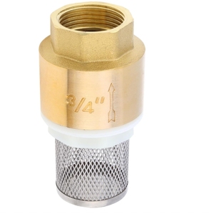 Vannes <span class=keywords><strong>de</strong></span> <span class=keywords><strong>pluie</strong></span> vertes nouvelle vanne inférieure <span class=keywords><strong>de</strong></span> 1/2 à 2 pouces en laiton vanne <span class=keywords><strong>de</strong></span> pied <span class=keywords><strong>de</strong></span> pompe à <span class=keywords><strong>eau</strong></span> à contrôle unidirectionnel avec filtre - Product Image 4